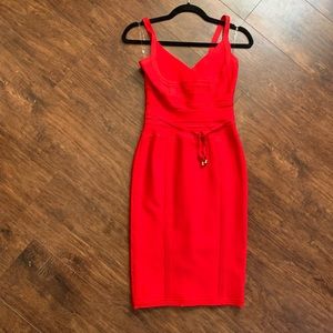 House of CB Red Bandage Dress